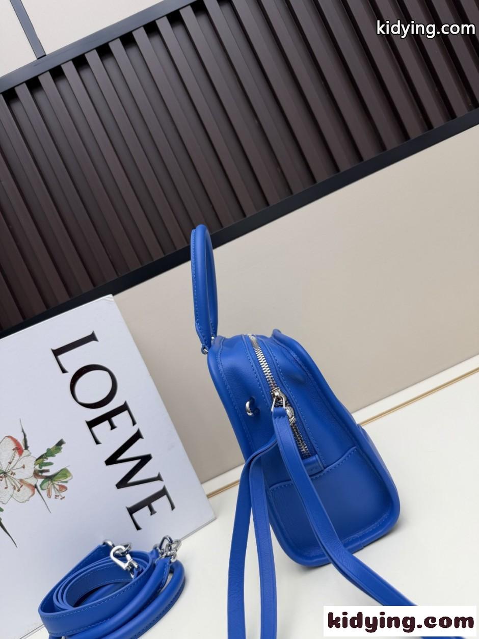 人気 LOEWE アマソナ180バッグ スモール ロエベ スーパーコピー ブルー-0