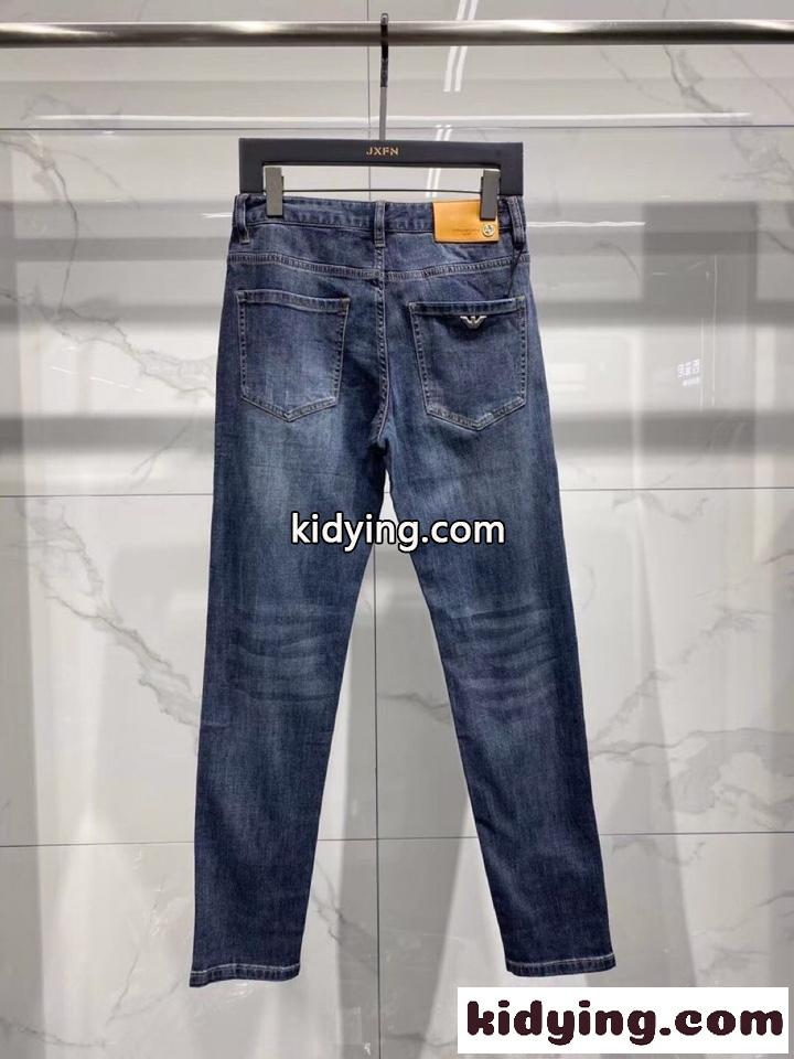シンプル おしゃれ カジュアル 合わせやすい デニムパンツ アルマーニ ジーンズ メンズ コピー 快適 高品質-1