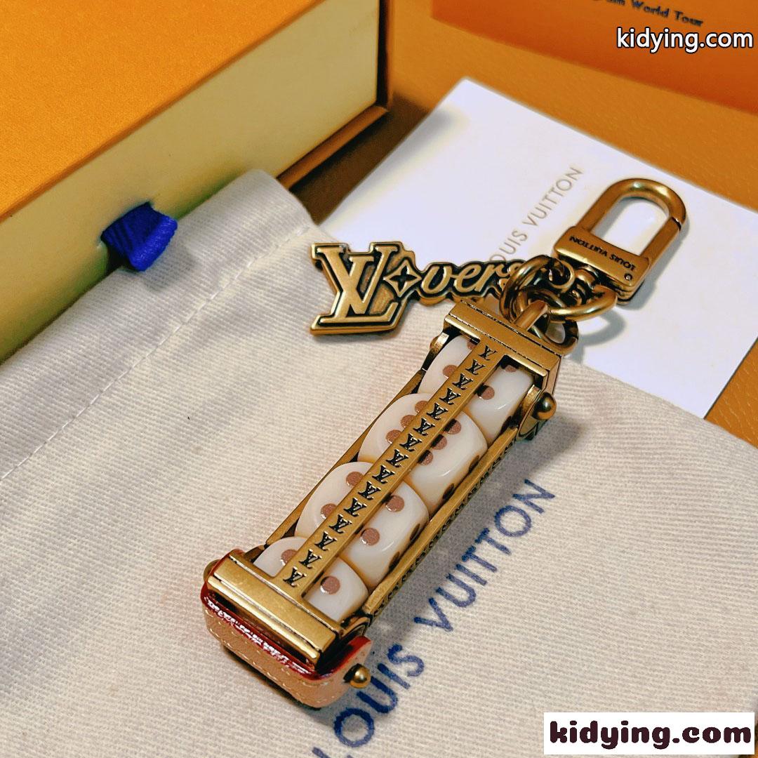 ルイヴィトン キーホルダー コピー バッグチャーム･LV ラバーズ ダイス-0