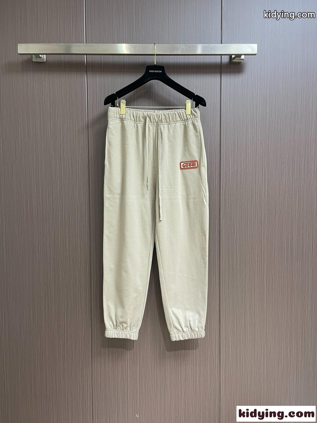 カジュアル コットン 合わせやすい グッチ パンツ コピー スウェットパンツ-2