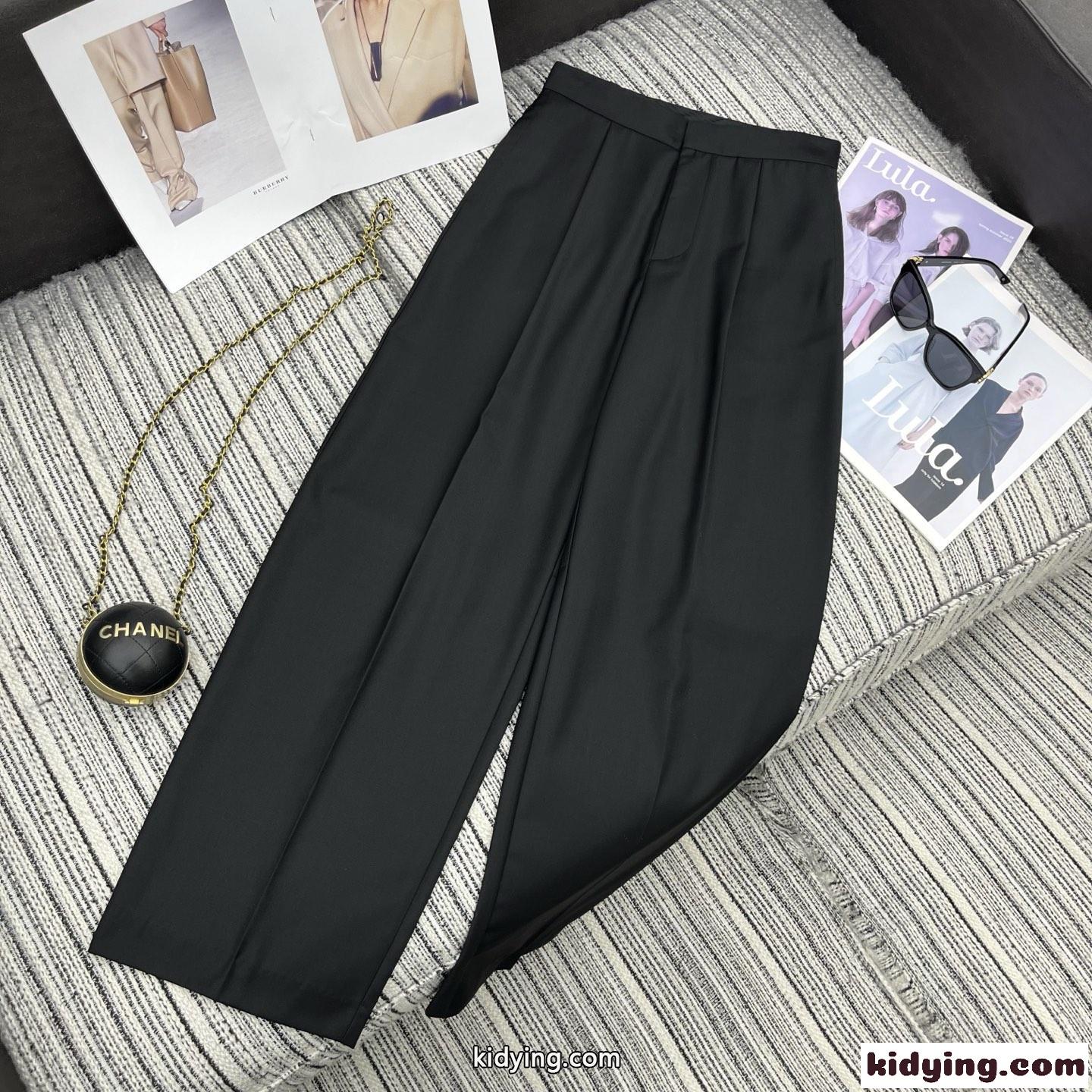 上品 バルーンシルエット スラックス アレキサンダーワング パンツ 偽物 ブラック-1