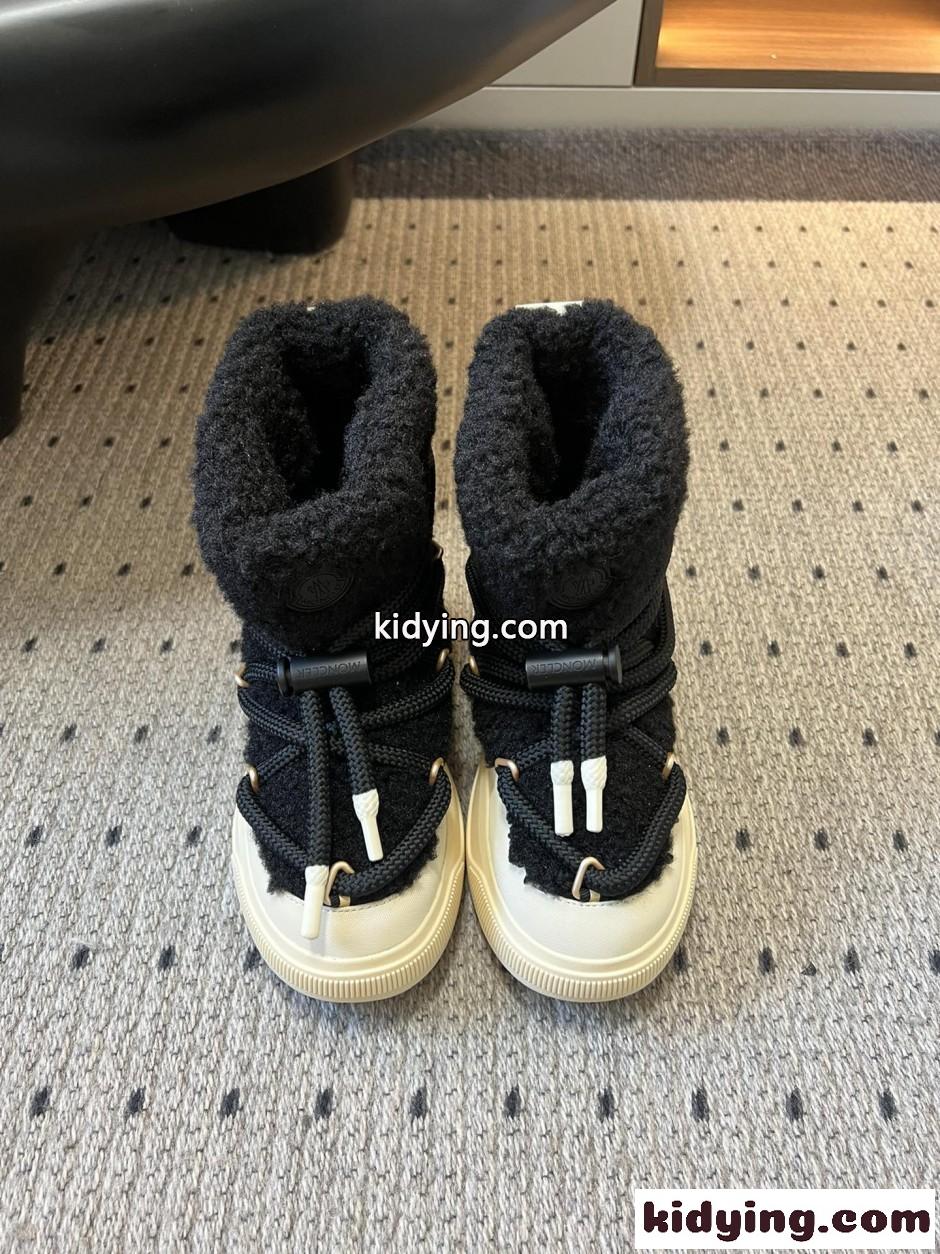 Moncler Altive Mid スノーブーツ モンクレール ブーツ スーパーコピー ブラック-2