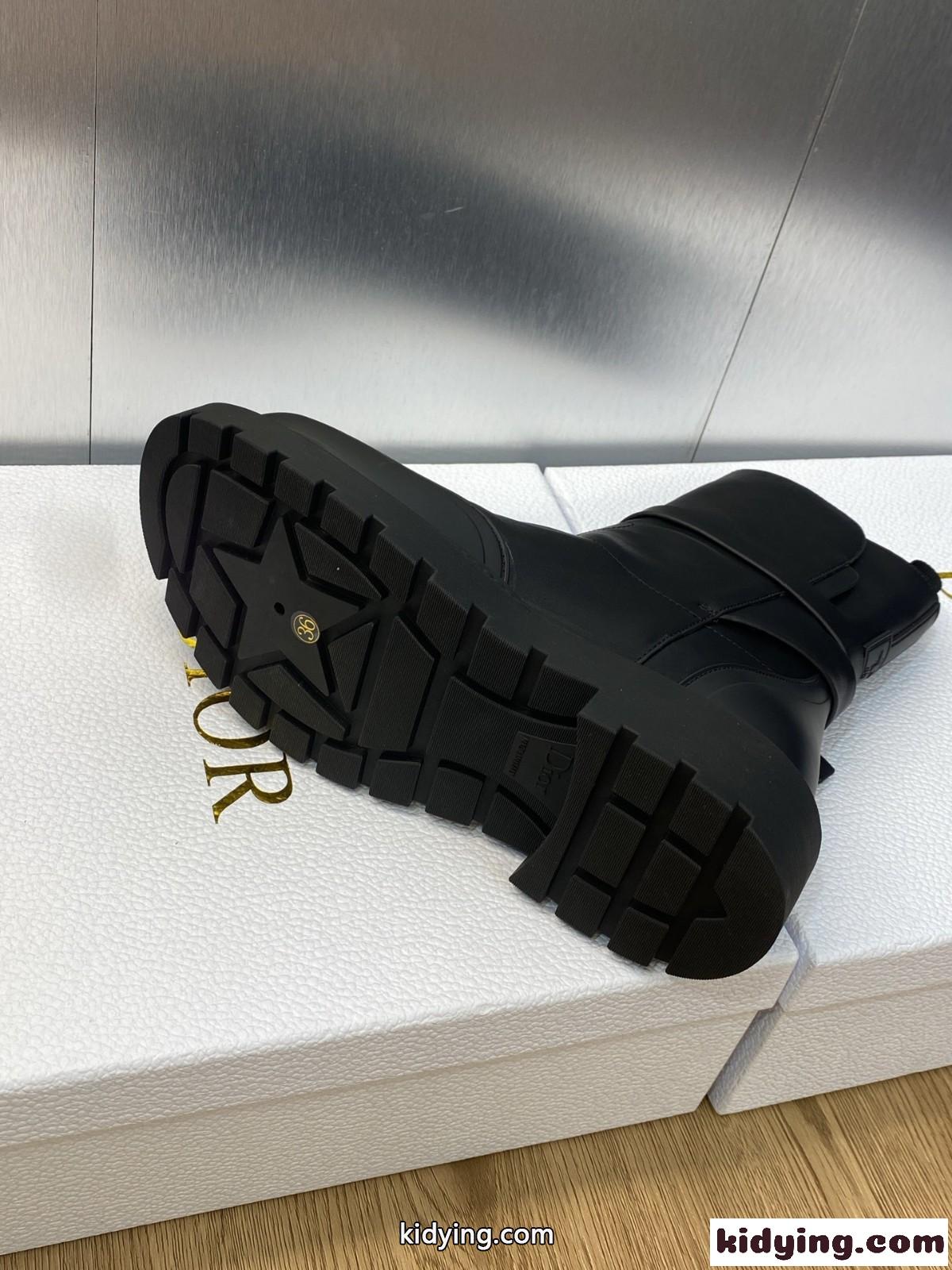 DIOR EMPREINTE ショートブーツ クリスチャン・ディオール ブーツ コピー-3