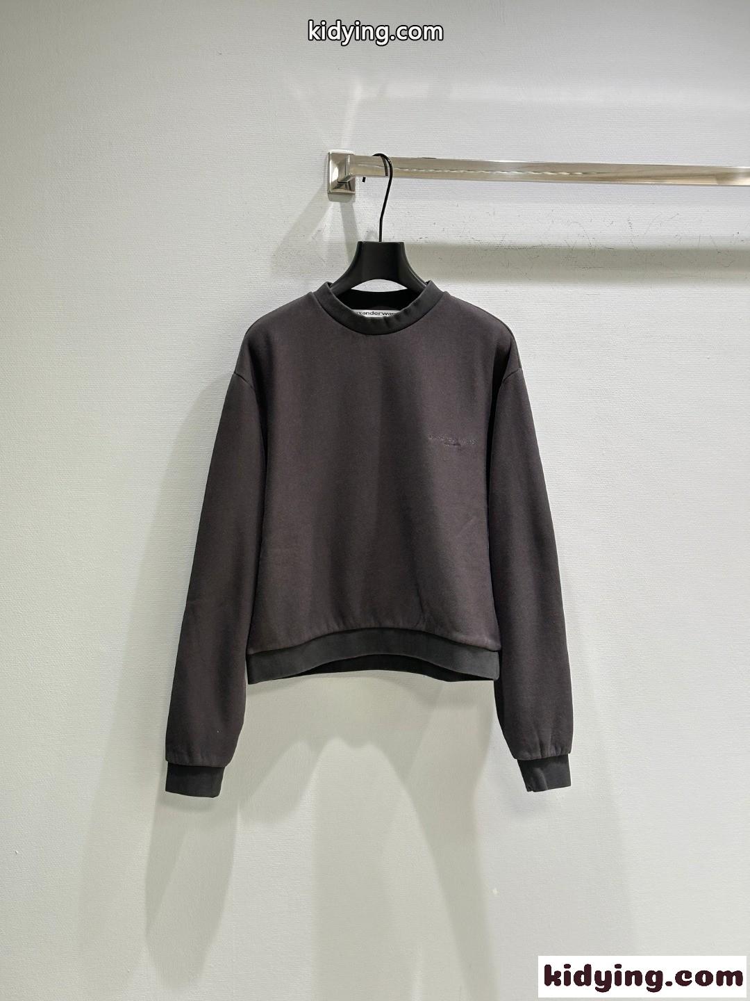 ユニセックス コットン スウェットシャツ アレキサンダーワング Tシャツ 偽物-0