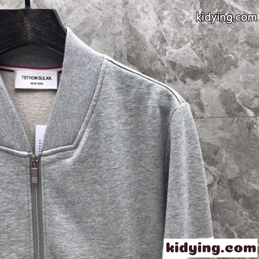 定番 カジュアル トムブラウン ジャケット コピー ブルゾン グレー-0