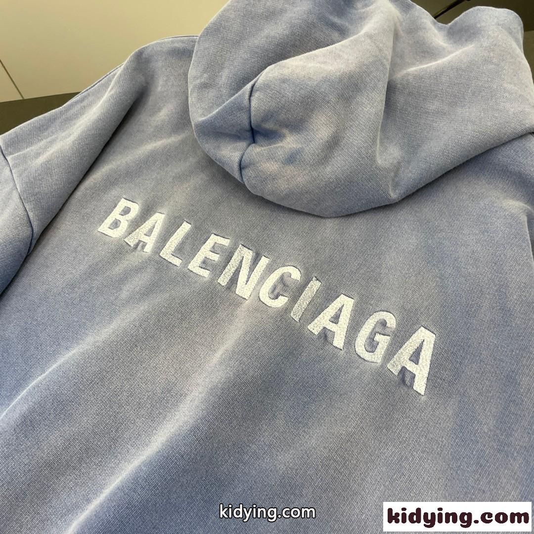 人気 バレンシアガ BALENCIAGA BACK HOODIE ミディアムフィット コピー-4