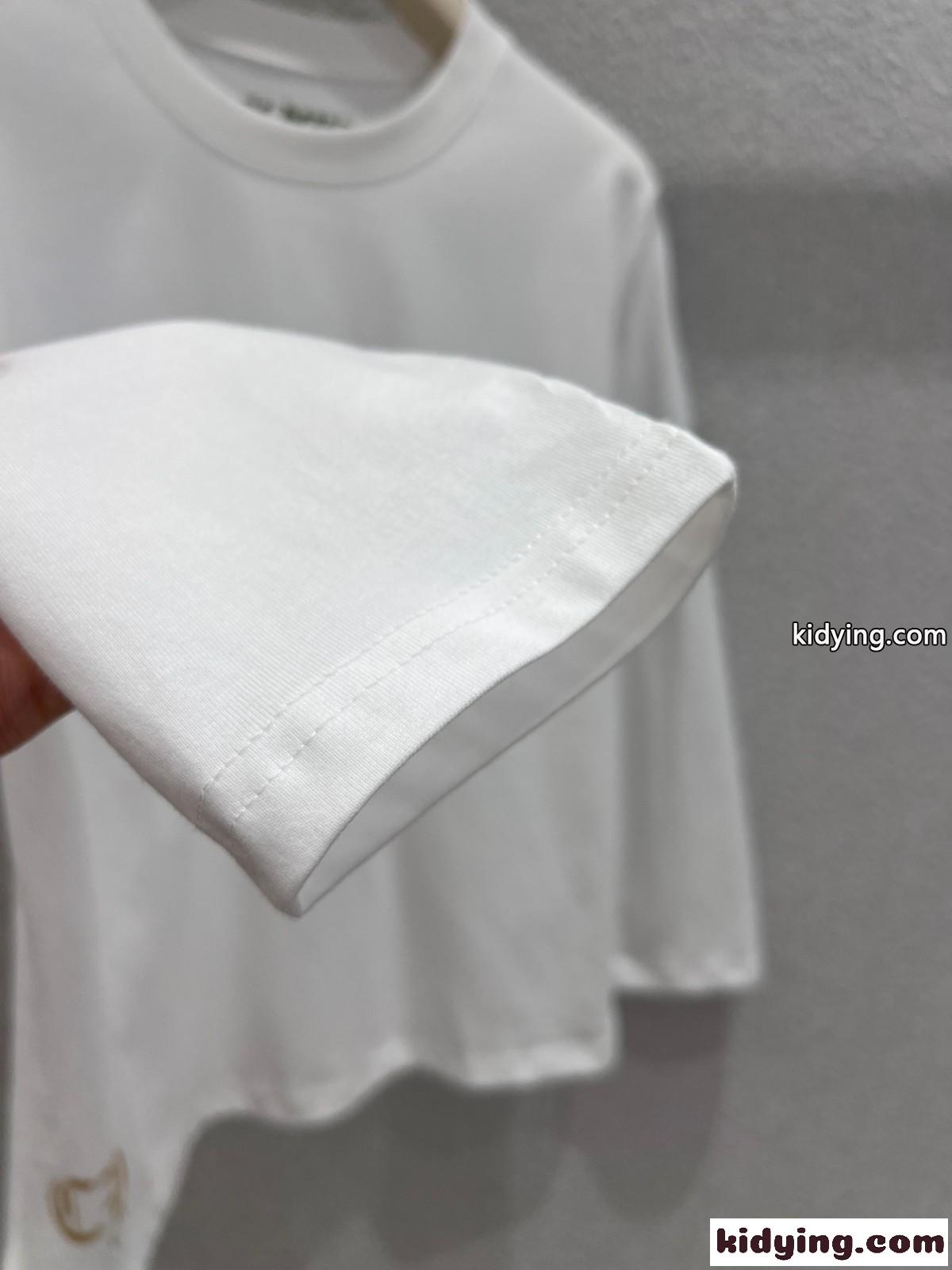 ストリート カジュアル ロゴ 長袖Tシャツ クロムハーツ Tシャツ 偽物 ホワイト-3