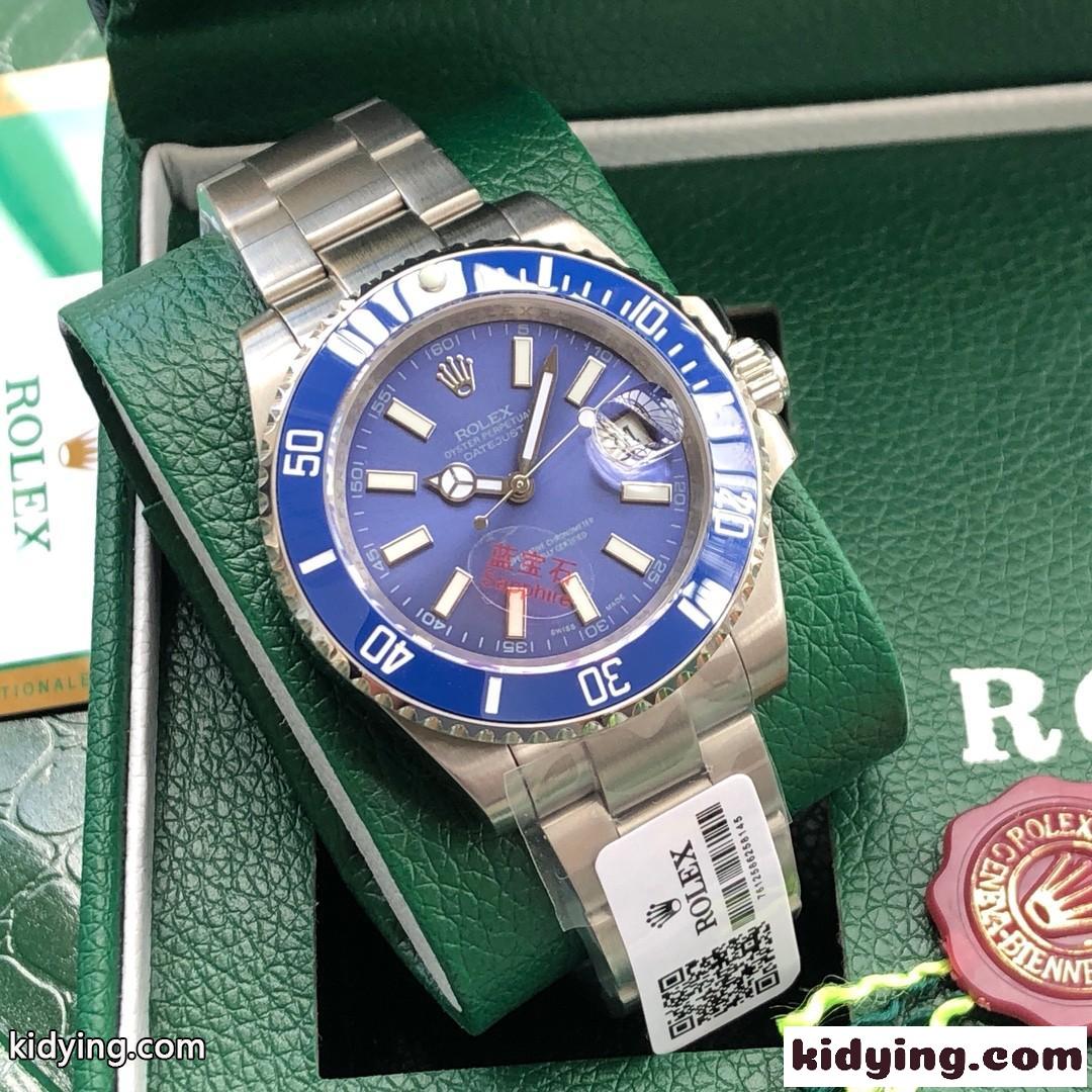 ロレックス 腕時計 コピー 防水 サファイアガラス ステンレススチールハンド 40mm メンズ 自動巻き 時計-0