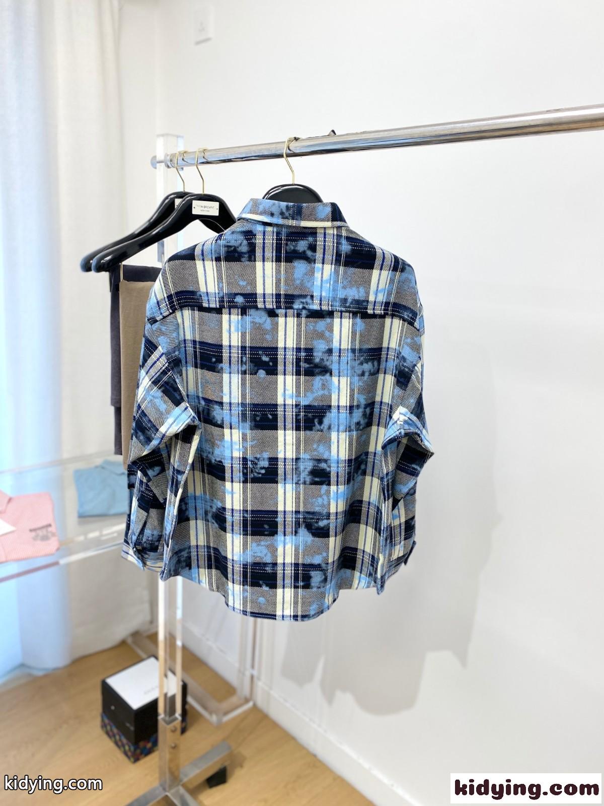 定番 カジュアル チェック柄 ジバンシィ シャツ 偽物 長袖シャツ-3