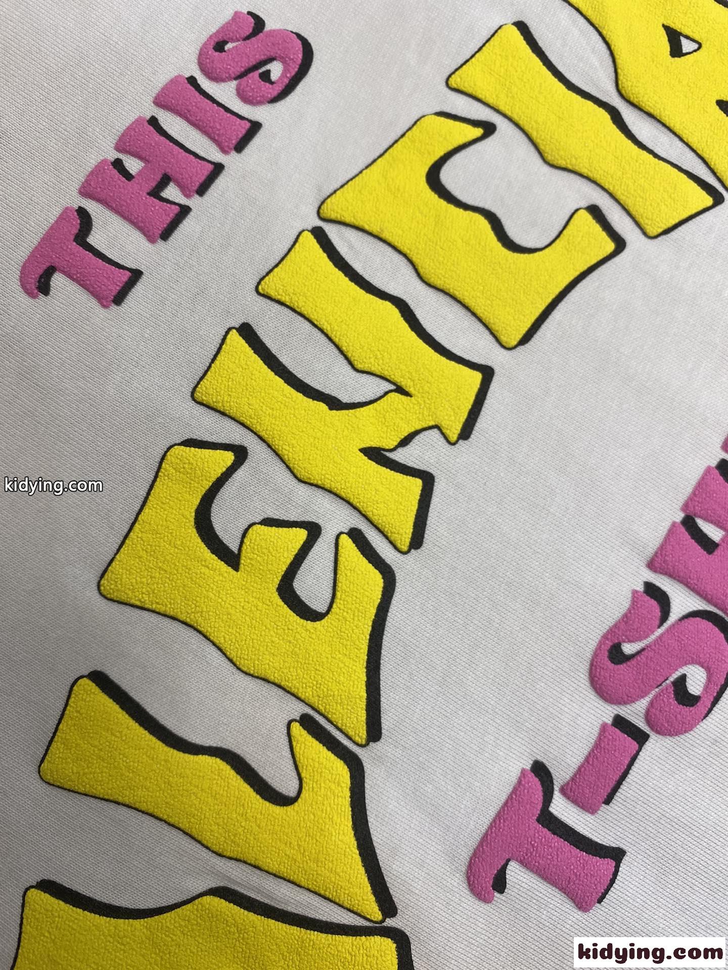 オーバーサイズ プリントTシャツ バレンシアガ 半袖Tシャツ コピー ユニセックス ホワイト-3