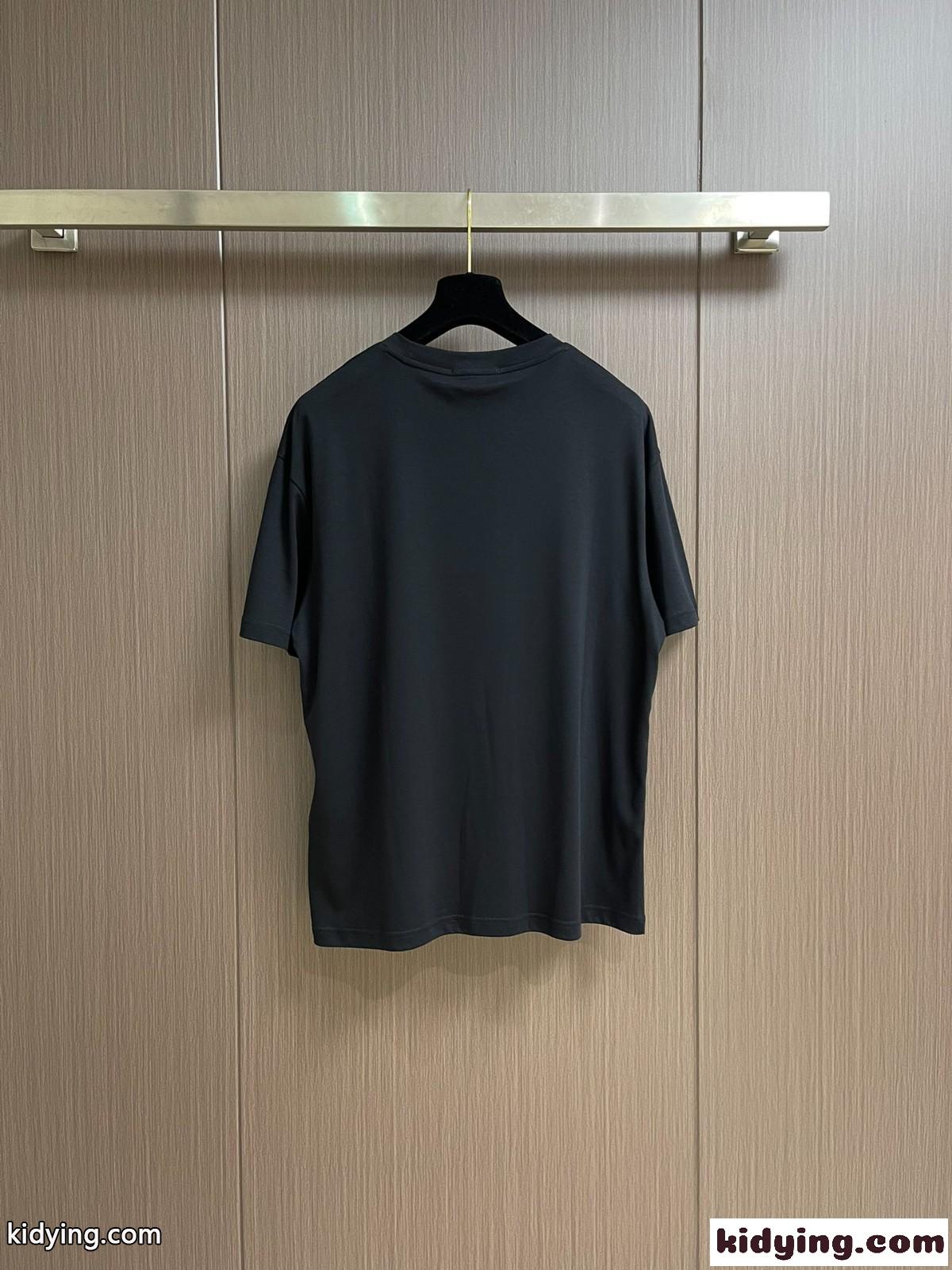 定番 コットンジャージー 半袖Tシャツ モンクレール Tシャツ スーパーコピー-1