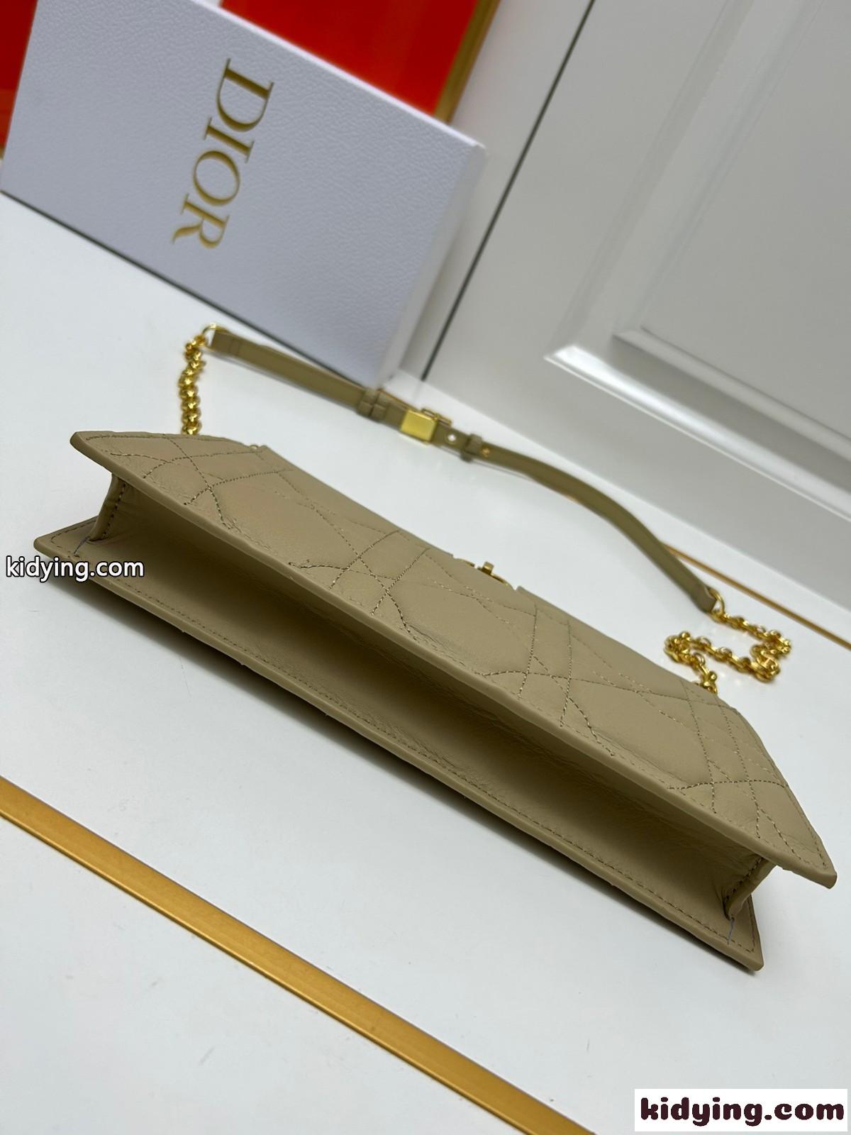 23新作 上品 エレガント Dior クラッチ クリスチャン・ディオール バッグ コピー カーキ-2