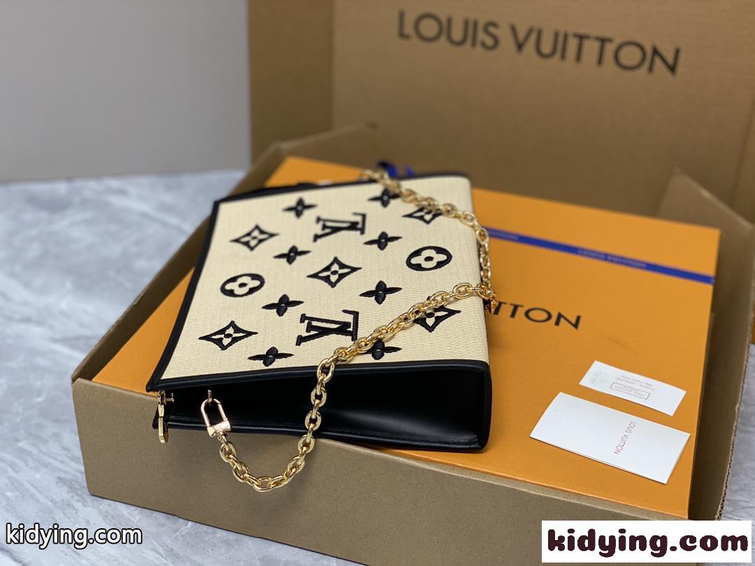 LouisVuitton チェーン付きトゥルーストワレ クラッチバック ルイヴィトン バッグ コピー-0