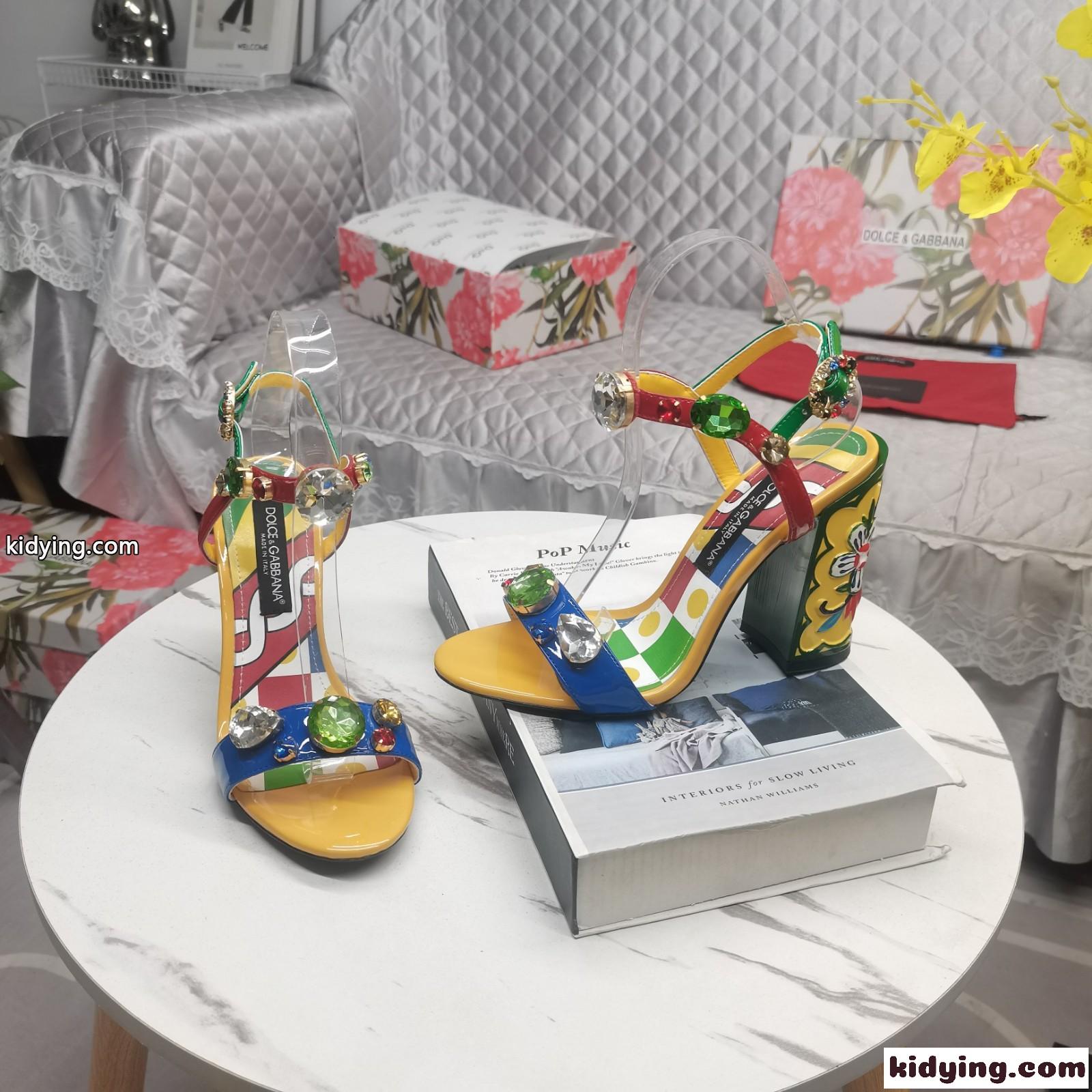 注目される 新作 11cm 上品 ドルチェ&ガッバーナ サンダル コピー レディース-4