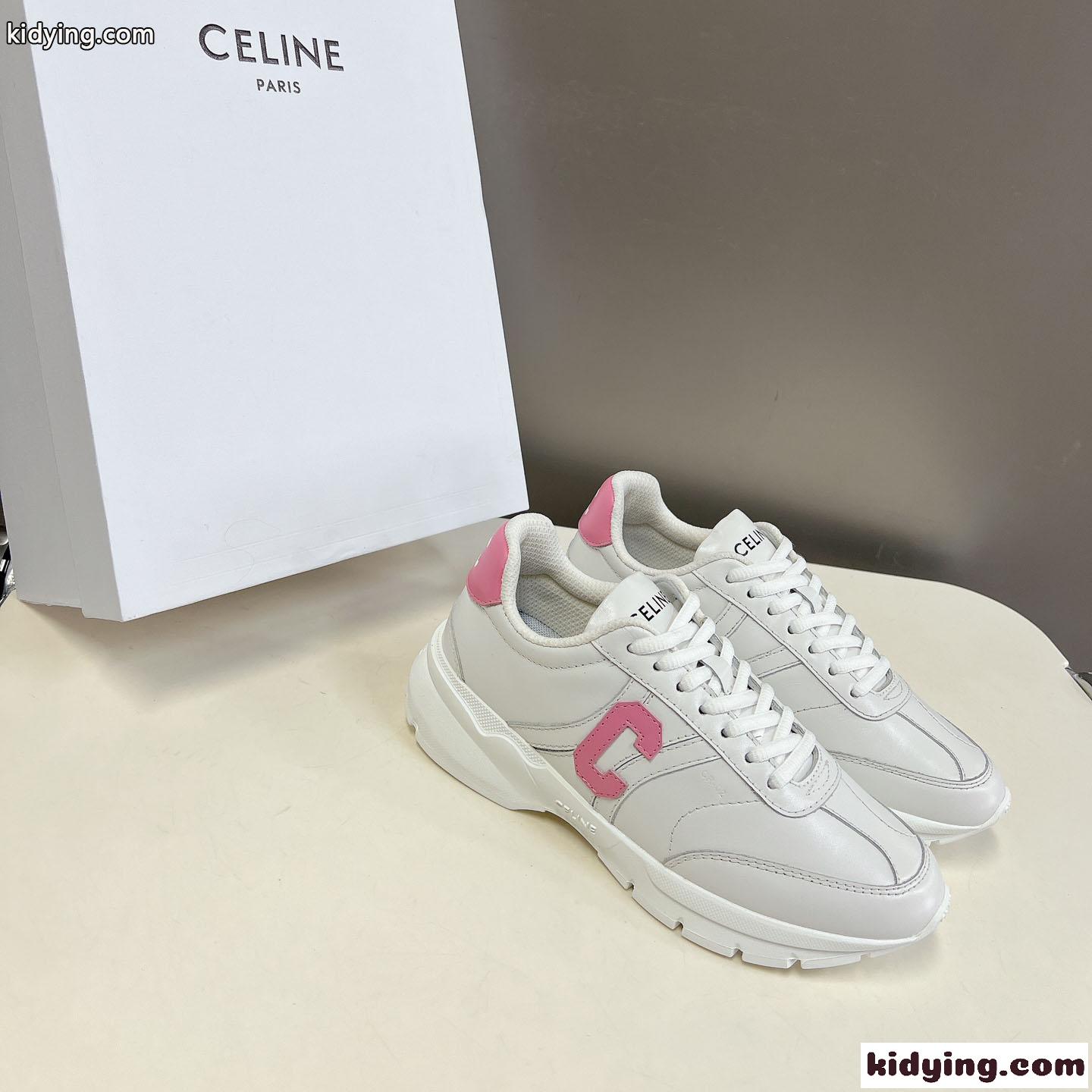 セリーヌ スニーカー 偽物 CELINE ランナー CR-02 レースアップ ロースニーカー-0