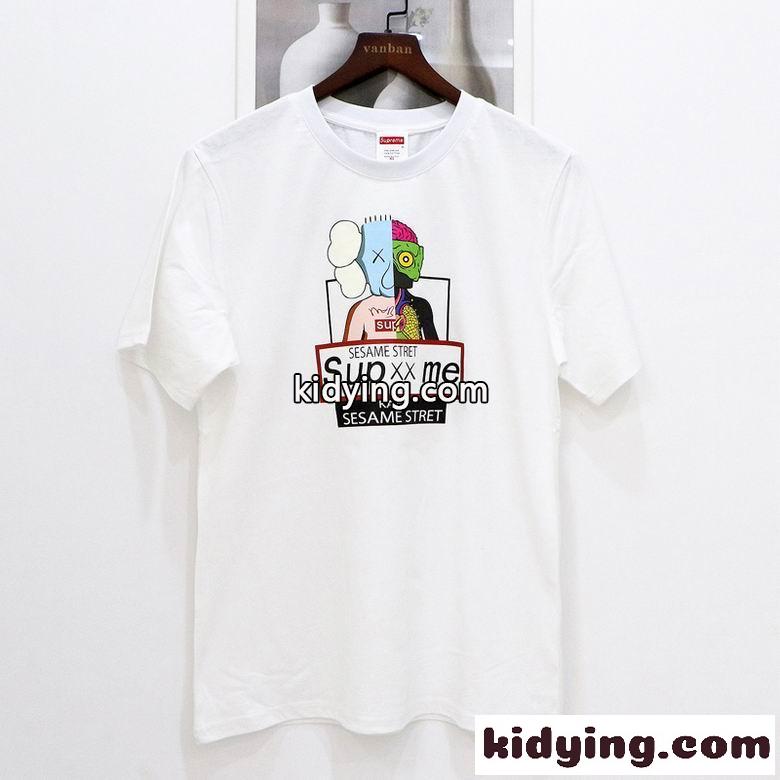 人気 流行り ストリート プリント カジュアル シュプリーム tシャツ コピー 春夏 定番 おしゃれ 全4色 合わせやすい-3
