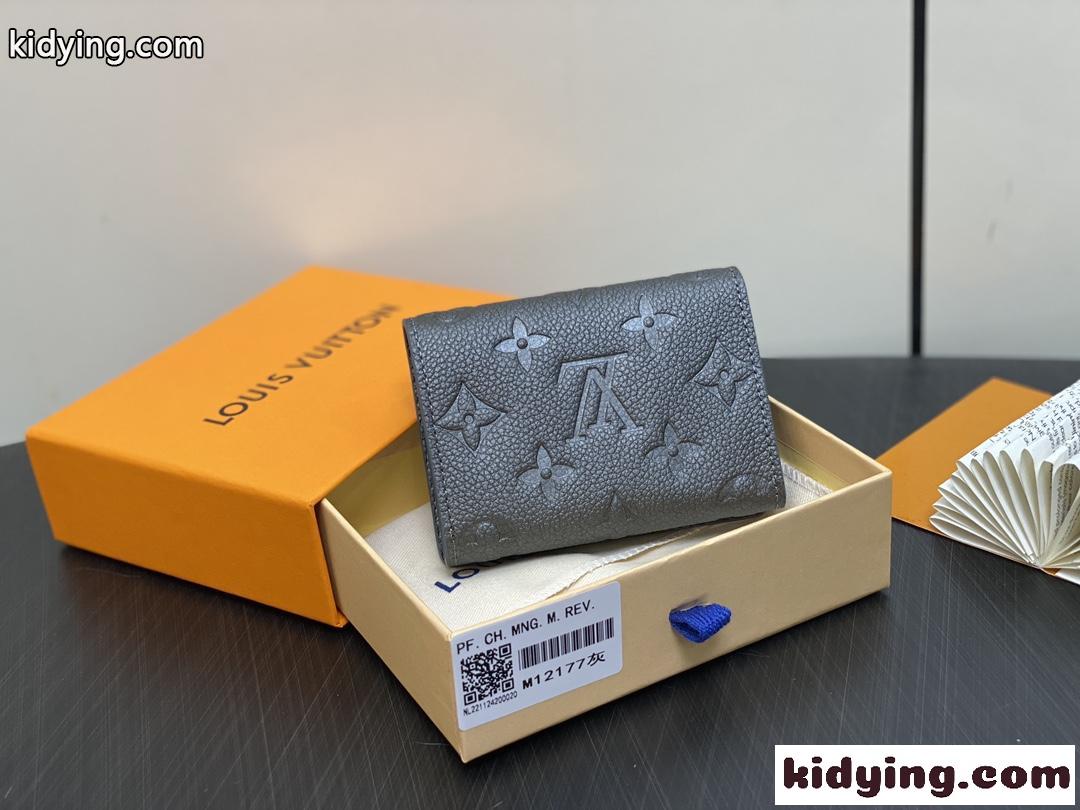 目を惹く美しさ♪LV カードケース アンヴェロップ ルイ・ヴィトン スーパーコピー M12177 グレー-2