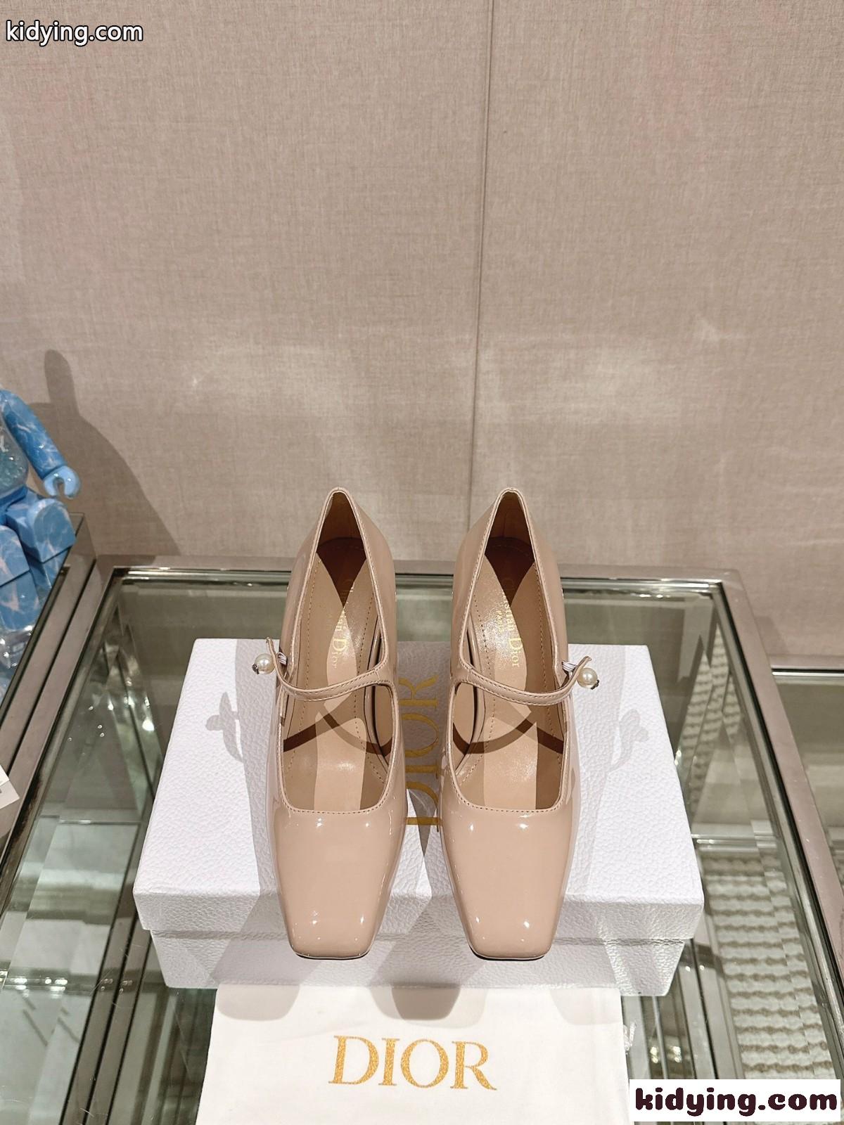 JOLIE DIOR パンプス 7.5cm クリスチャン・ディオール シューズ コピー ベージュ-1