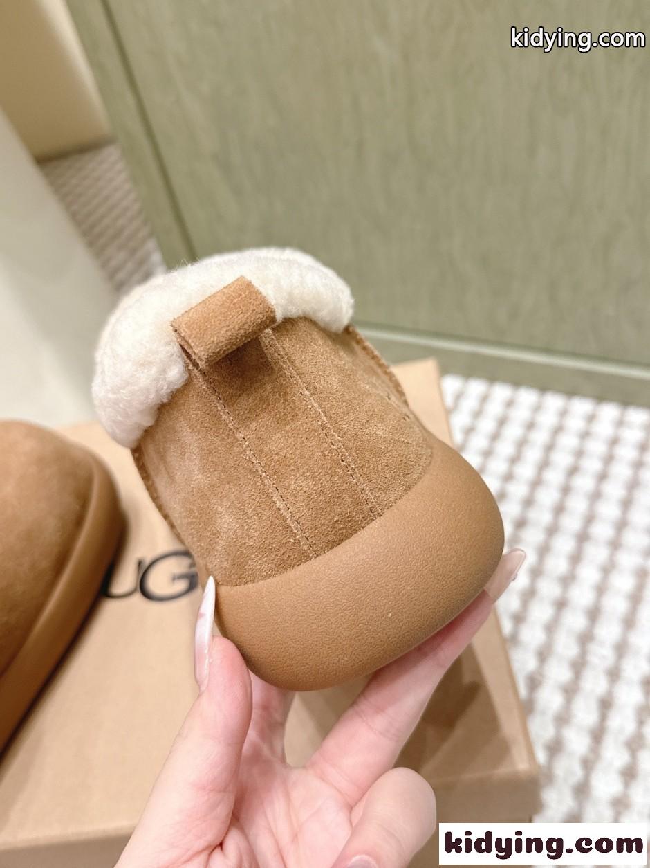 ふわふわ 人気 UGG アグ ムートン スリッポン スーパーコピー 合わせやすい-3