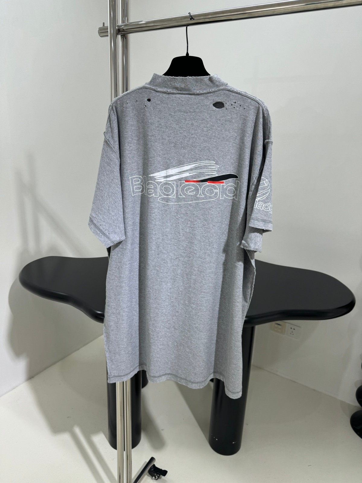 バレンシアガ 半袖Tシャツ コピー オーバーサイズ カジュアル Tシャツ ユニセックス-1