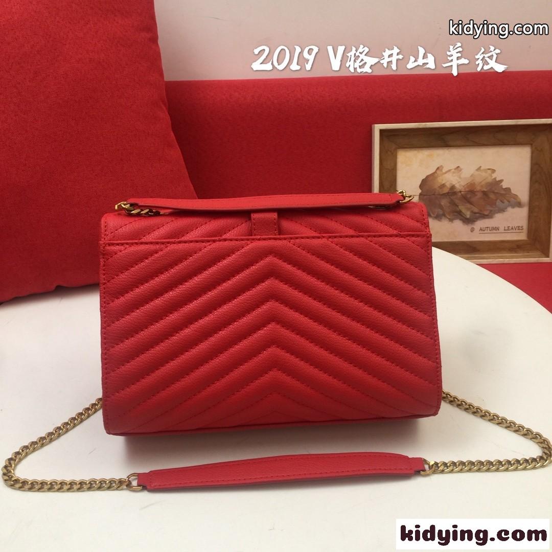 イヴ・サンローラン バッグ コピー ミディアムバッグ YSL モノグラム エンベロープ-1