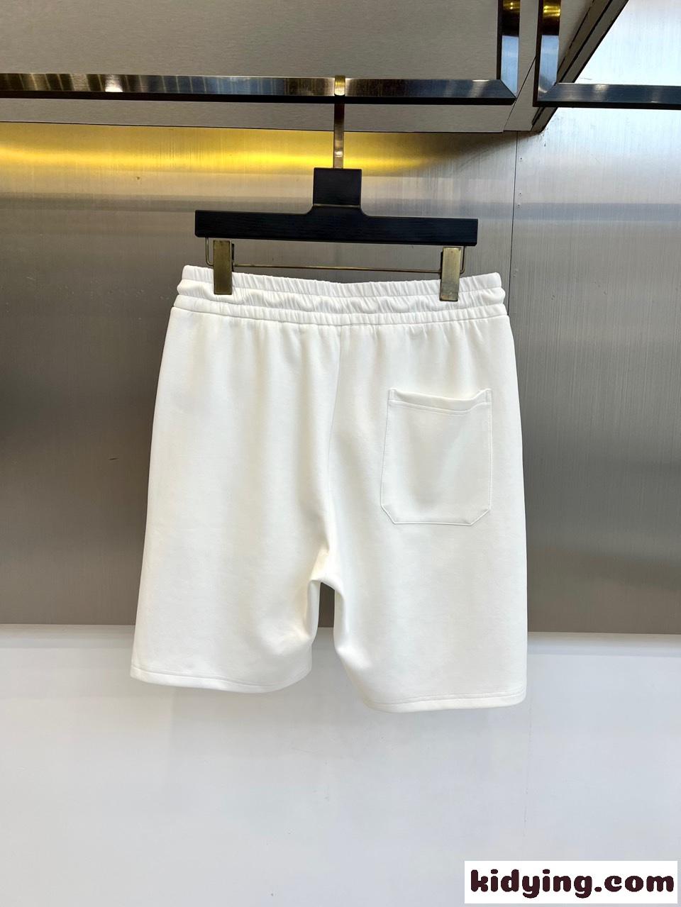 シンプル ロゴ入り カジュアル ショートパンツ クロムハーツ パンツ 偽物 ホワイト-2