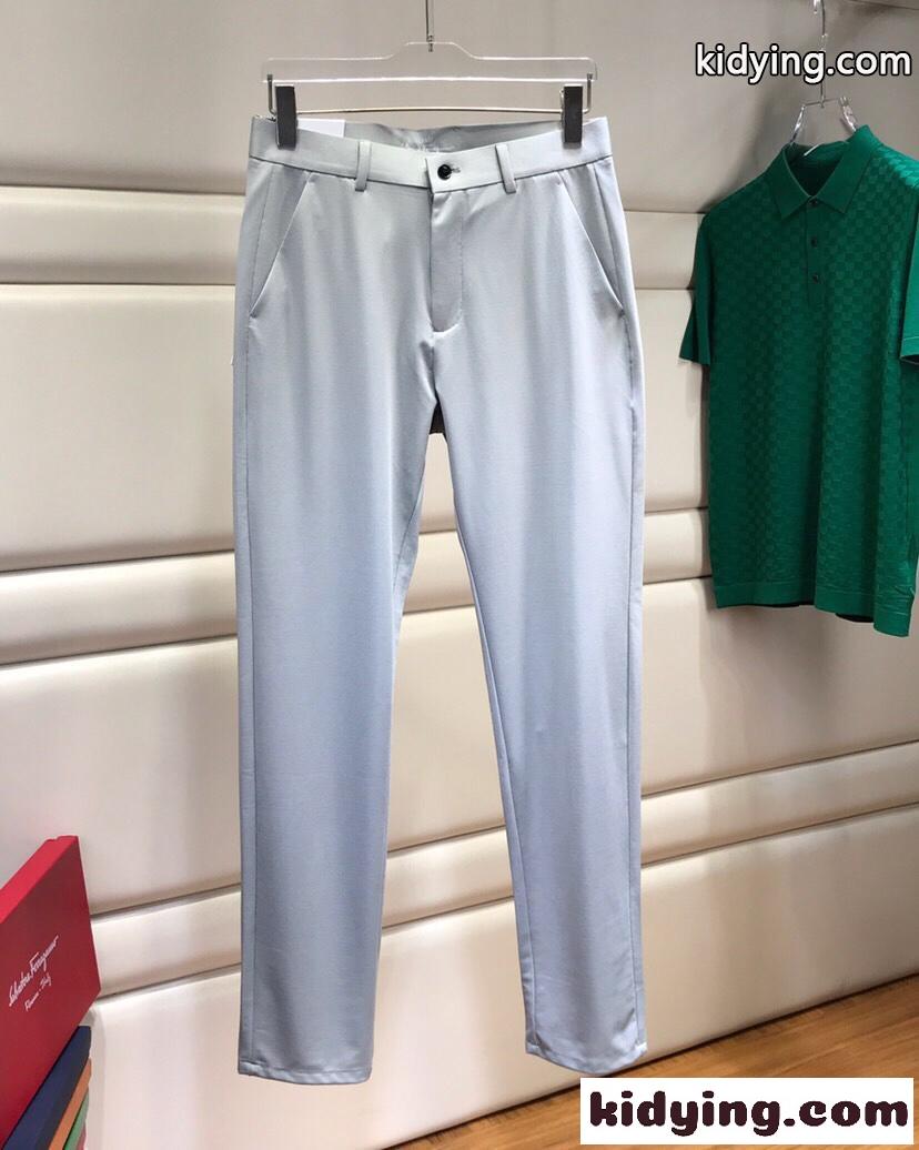 春夏 高級感 サルヴァトーレ・フェラガモ スラックス コピー メンズ ファッション-0