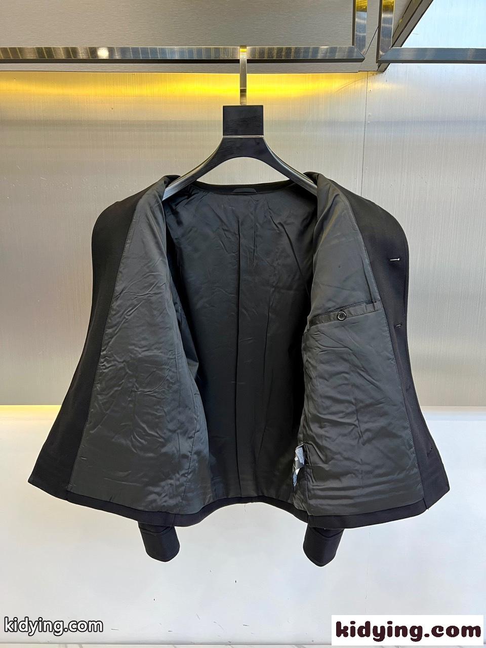 EKD ウールブレンド オーバーシャツ バーバリー ジャケット コピー ブルゾン-4