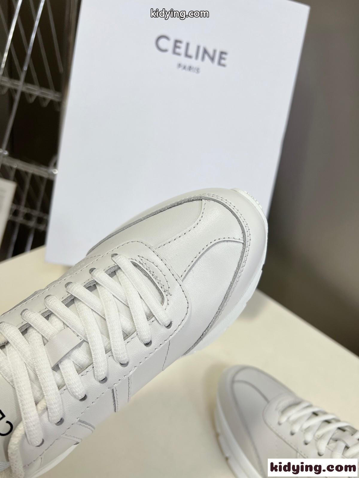 セリーヌ スニーカー 偽物 CELINE ランナー CR-02 レースアップ ロースニーカー-1