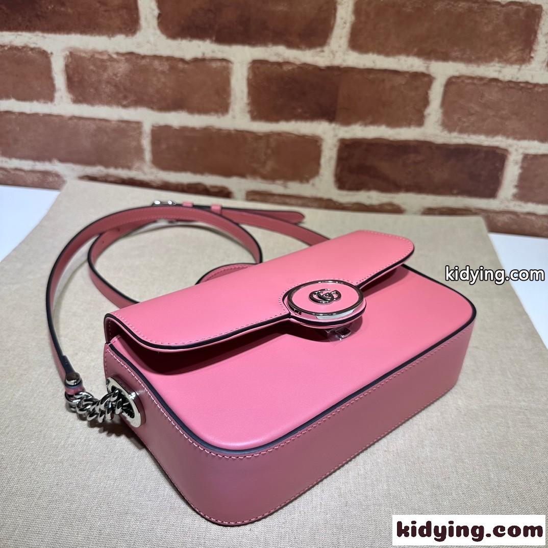 Petite GG ミニ ショルダーバッグ グッチ バッグ コピー レディース ファッション ピンク-3