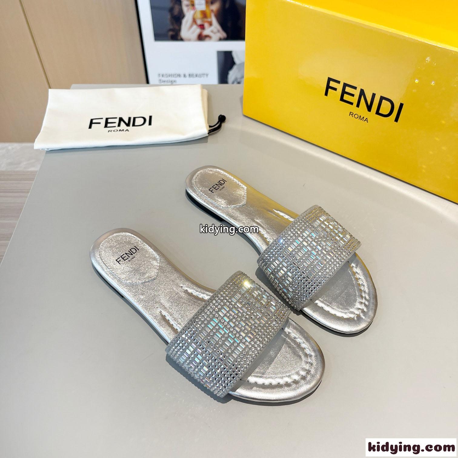 春夏 フェンディ サンダル コピー レディース 人気 ファッション スライド-1