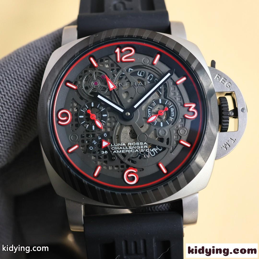 かっこいい スケルトン ウオッチ オフィチーネ・パネライ 時計 コピー メンズ 47mm-0