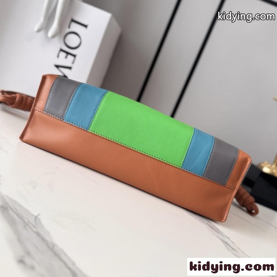 ロエベ バッグ スーパーコピー LOEWE x Albers フラメンコクラッチ ブラウン-3