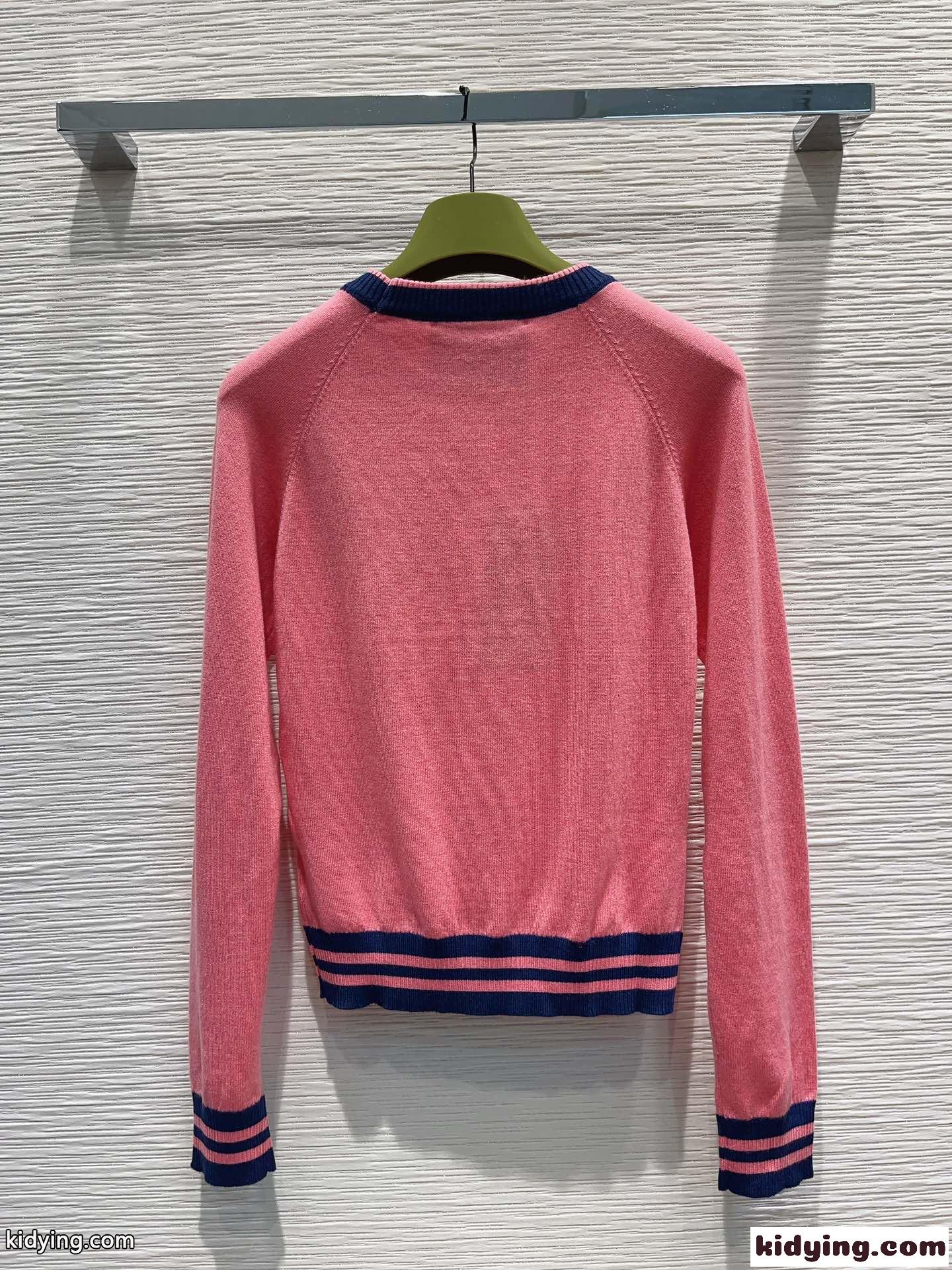 23AW クラシック おしゃれ クラシック グッチ セーター コピー ウール ピンク-5