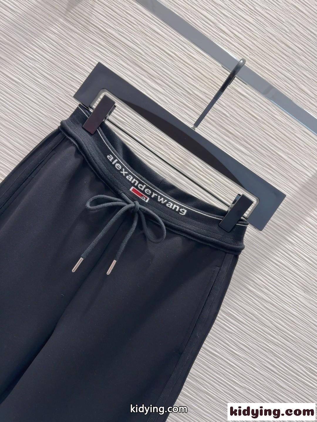 アレキサンダーワング パンツ コピー カジュアル 合わせやすい ロングパンツ ブラック-2