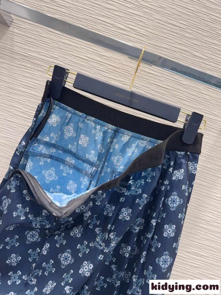 ヌーヴォー モノグラム テーラードワイドレッグパンツ ルイ・ヴィトン パンツ コピー-3