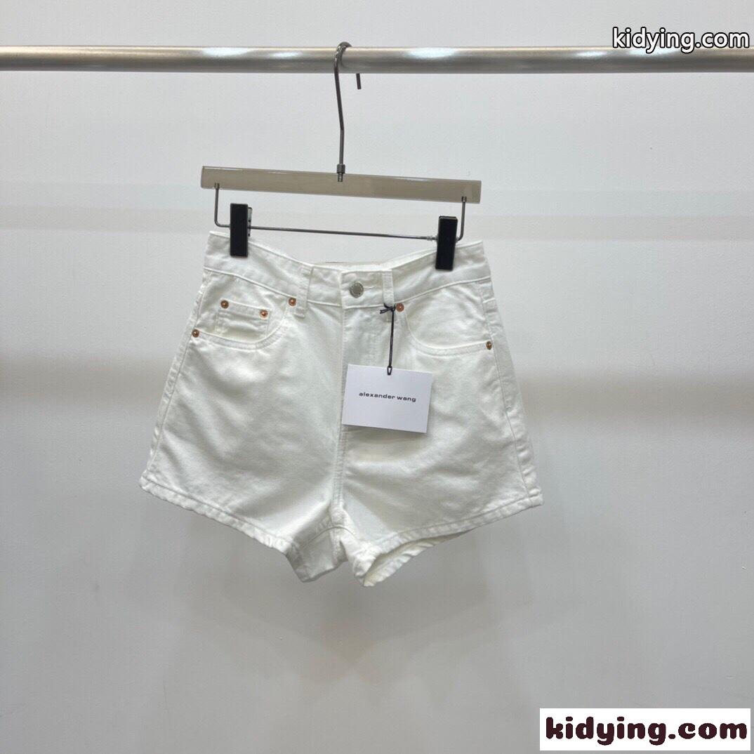 定番 合わせやすい デニム ショートパンツ アレキサンダーワング パンツ コピー レディース-1