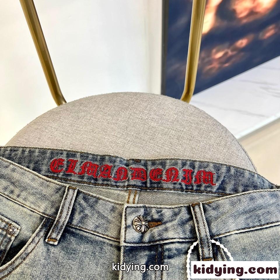 クロムハーツ ジーンズ コピー カジュアル 定番 ストレッチ デニムパンツ-4