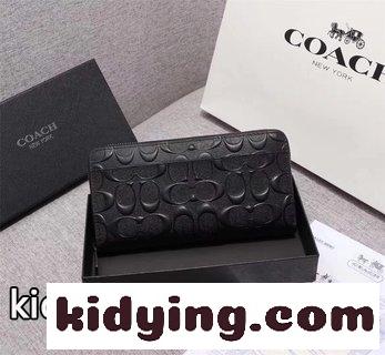 COACHコーチ チャック財布 コーチ 財布 お手入れ コピー 男女共通 pvcヘッドコート牛革は輸出商品専用です-3