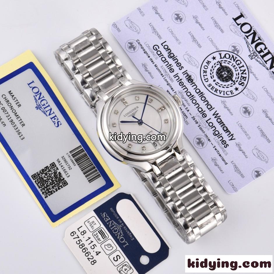 フェミニン エレガント レディース腕時計 ロンジン 時計 偽物 ウォッチ 34mm-2