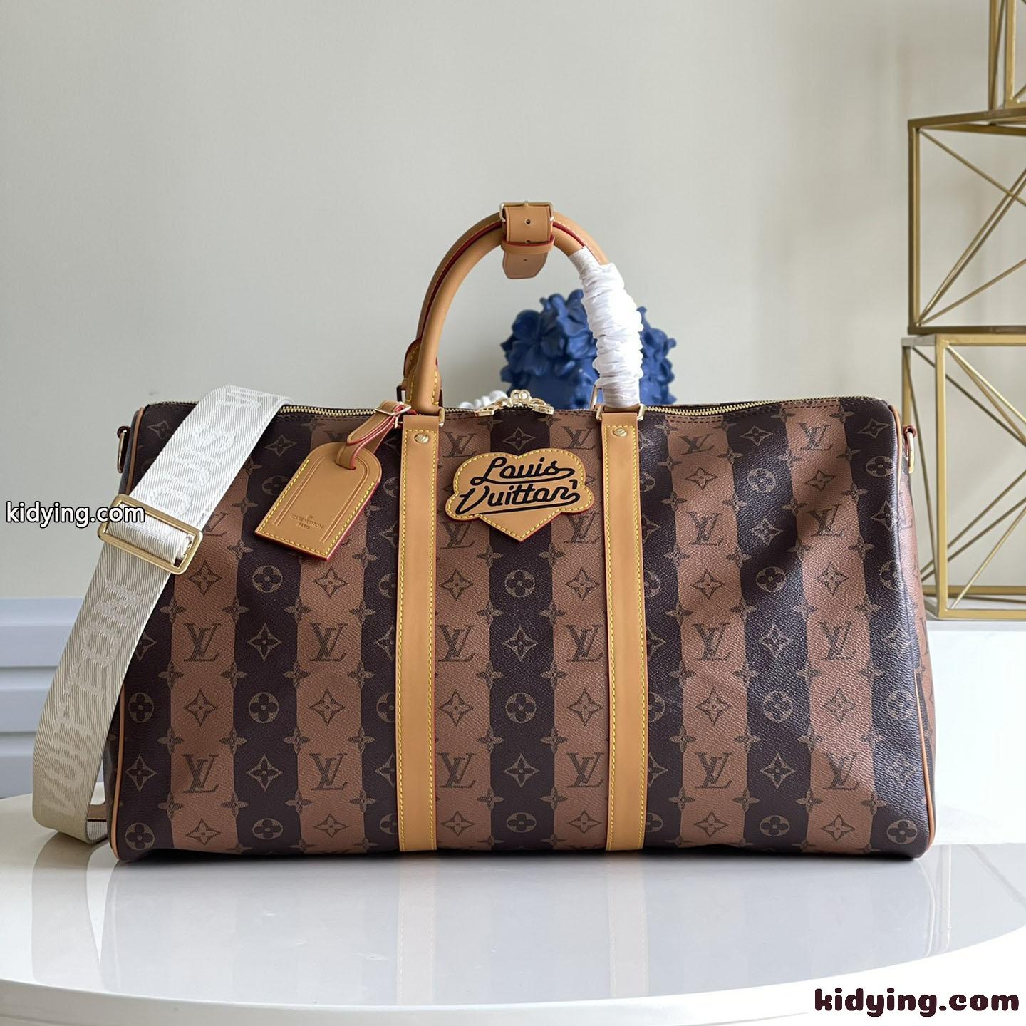 ルイヴィトン キーポル バンドリエール 50 ボストンバッグ スーパーコピー LV バッグ-0
