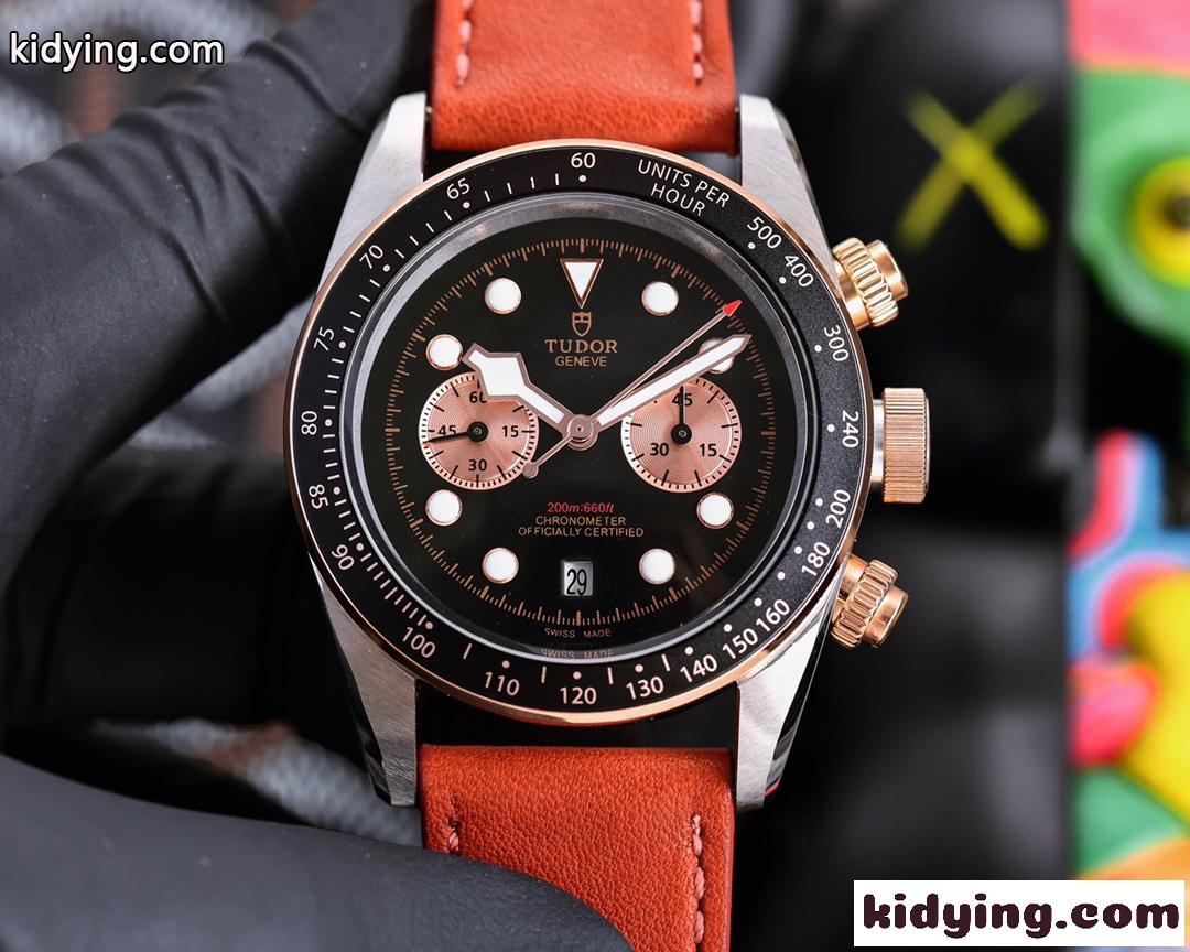 人気 おしゃれ カジュアル 42mm 自動巻き チューダー 時計 コピー メンズ 多機能 腕時計 ウォッチ-2