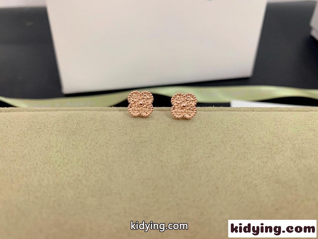 ヴァンクリーフ&アーペル ヴィンテージ アルハンブラ イヤリング コピー ピアス-4