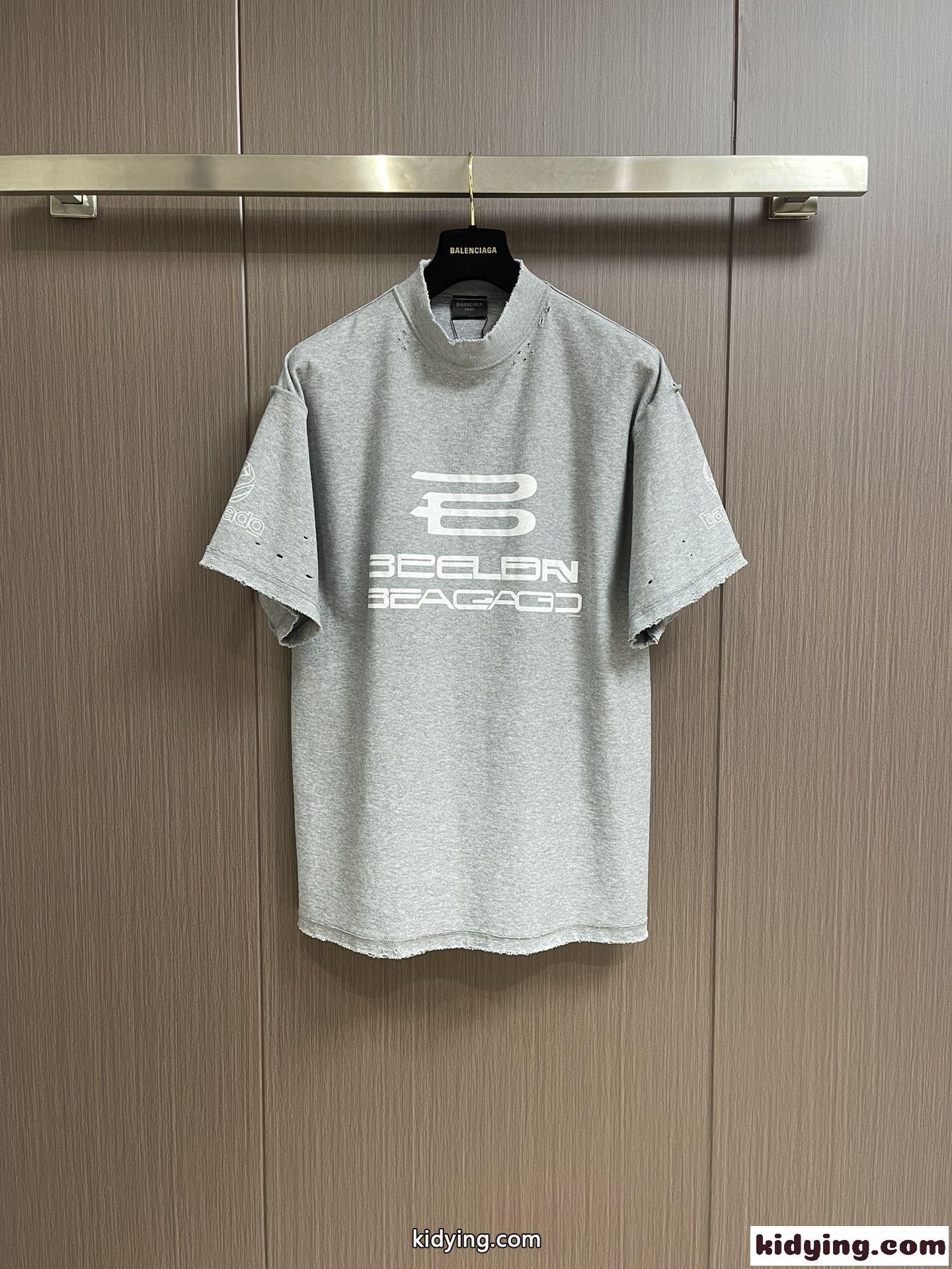 バレンシアガ Tシャツ コピー AI GENERATED INSIDE-OUT Tシャツ グレー-0