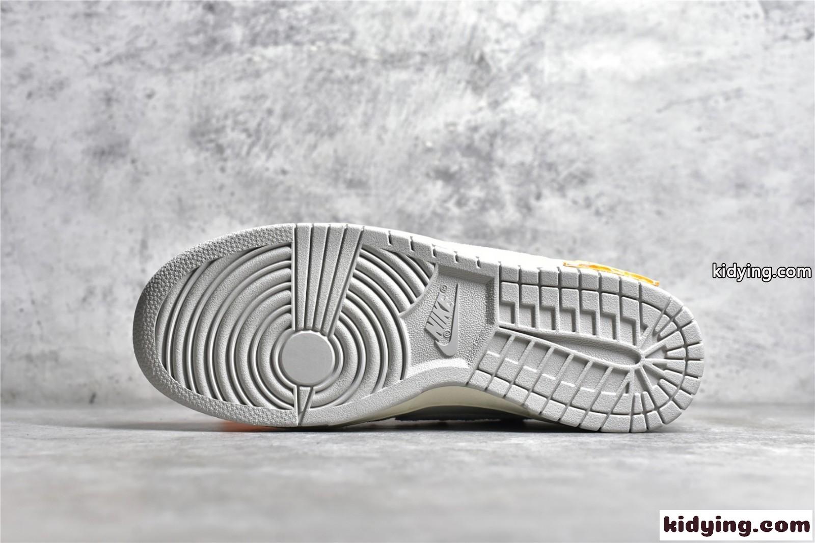 大人気！ユニセックス NIKE X OFF-WHITE DUNK LOW オフホワイト スニーカー コピー-3