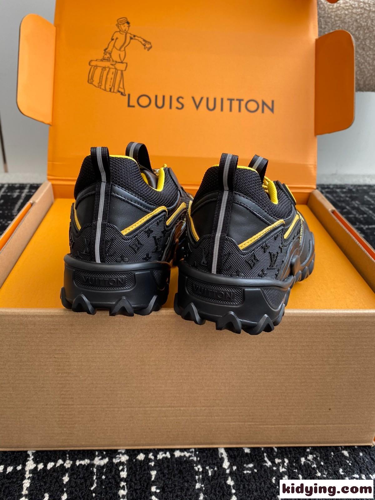 人気 ルイヴィトン スーパーコピー LV ラッシュ・ライン スニーカー お洒落 レディース-3