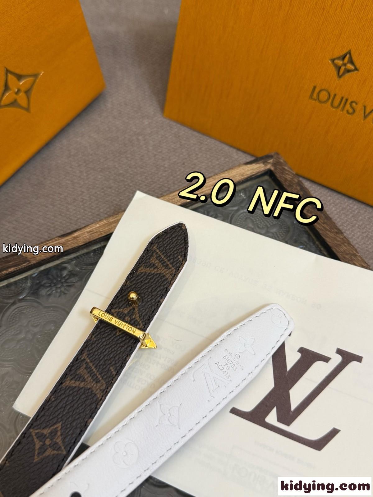ベルト･LV フラワーグラム 20MM リバーシブル ルイ・ヴィトン スーパーコピー ホワイト-3