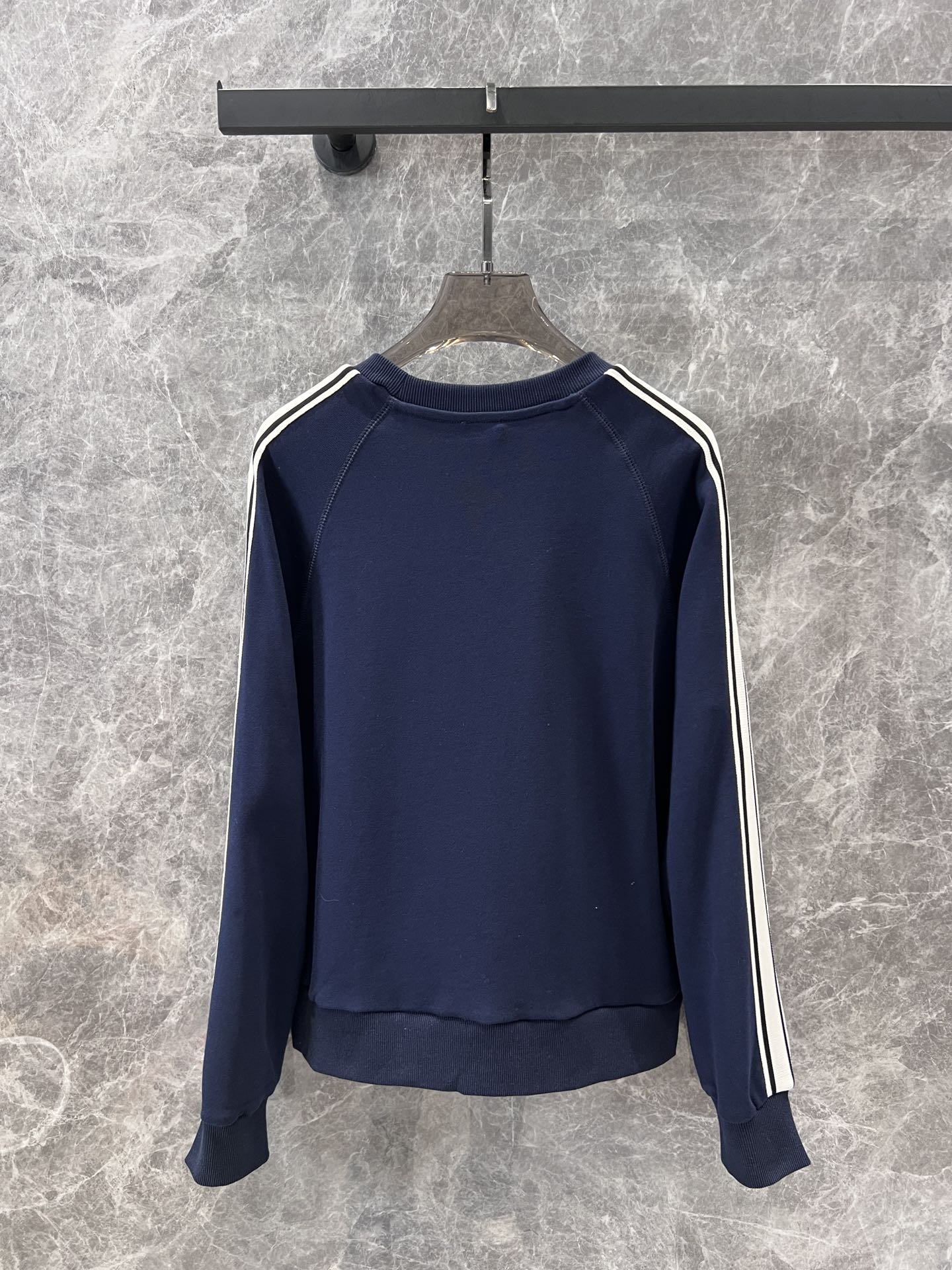 ロゴ入り コットン スウェットシャツ セリーヌ Tシャツ コピー クルーネック-0