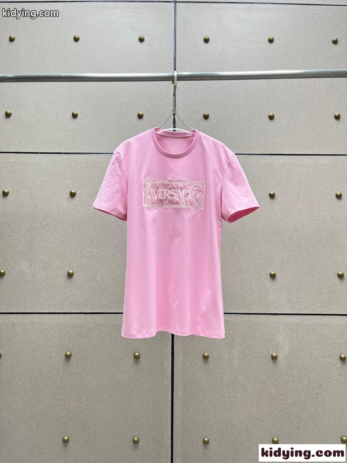 90S ヴィンテージ ロゴ バロッコ 半袖Tシャツ ヴェルサーチェ Tシャツ コピー-0