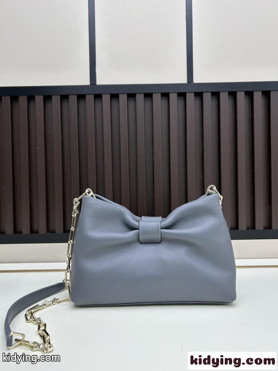 合わせやすい Dior Bow バッグ スモール クリスチャン・ディオール スーパーコピー グレー-2